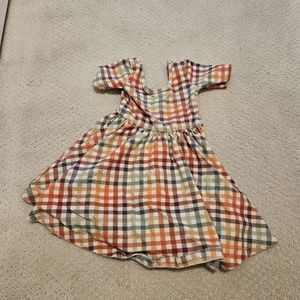 Alice and Ames Summer Plaid Dress 3T